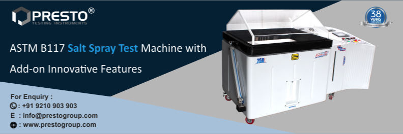 ASTM B117 Salt Spray Test Machine with Add-On Innovative Features